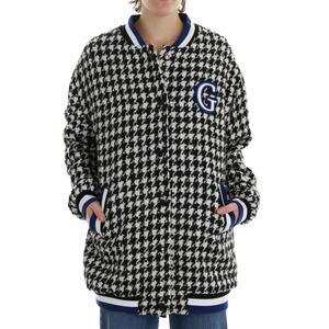 BOMBER PIED DE POULE NERO